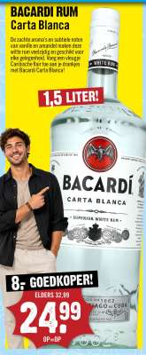 Bacardi Rum Carta Blanca