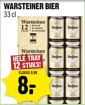 Warsteiner bier