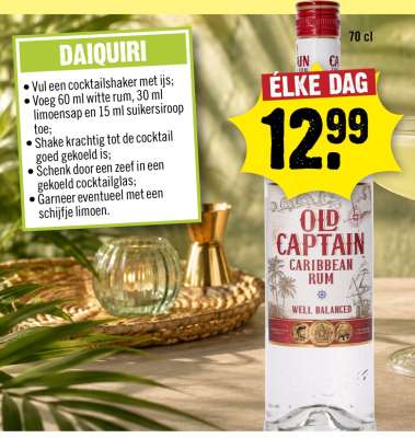 Old Captain Caribbean Rum