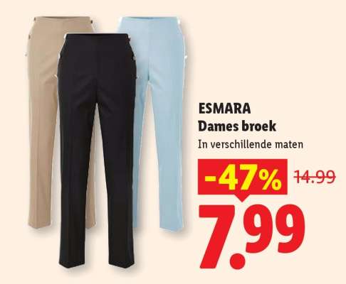 ESMARA Dames broek