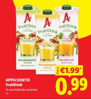 Appelsientje FruitDrink