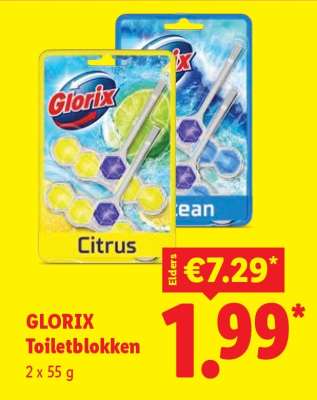 Glorix toiletblokken