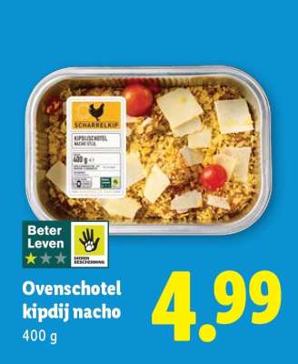 Ovenschotel kipdij-nacho