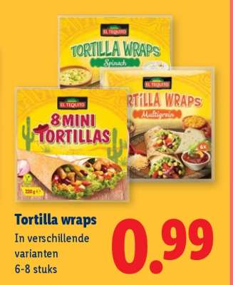 Tortilla wraps