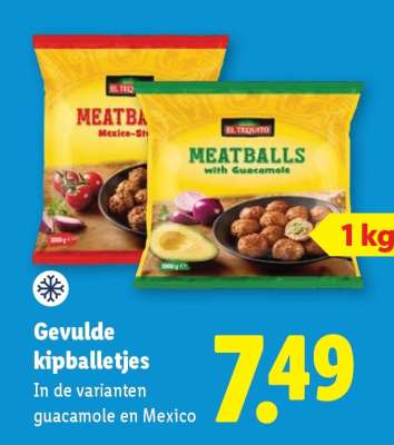 Gevulde kipballetjes