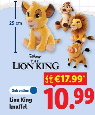Lion King knuffel