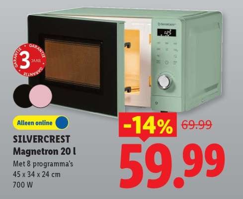 SILVERCREST Magnetron 20 l