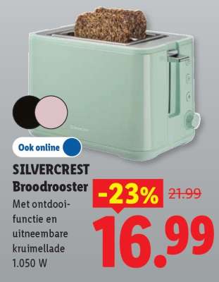 SilverCrest Broodrooster