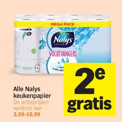 Alle Nalys keukenpapier