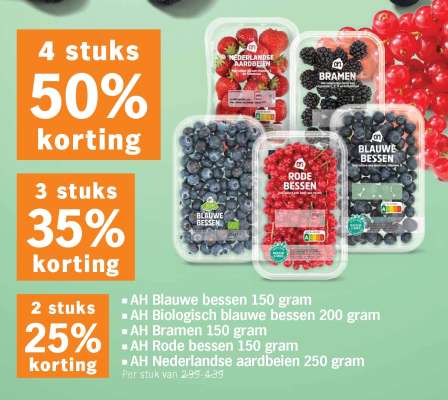 AH Blauwe bessen 150 gram