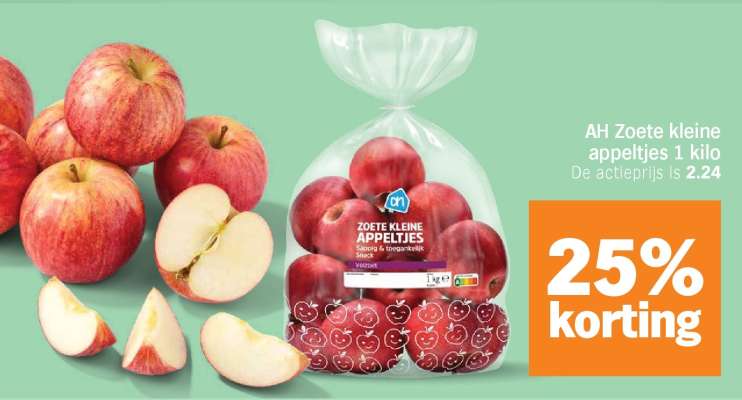 AH Zoete kleine appeltjes 1 kilo