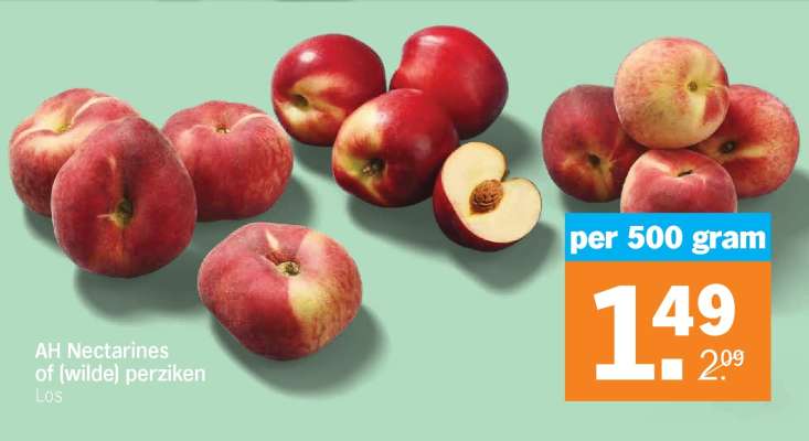AH Nectarines of (wilde) perziken