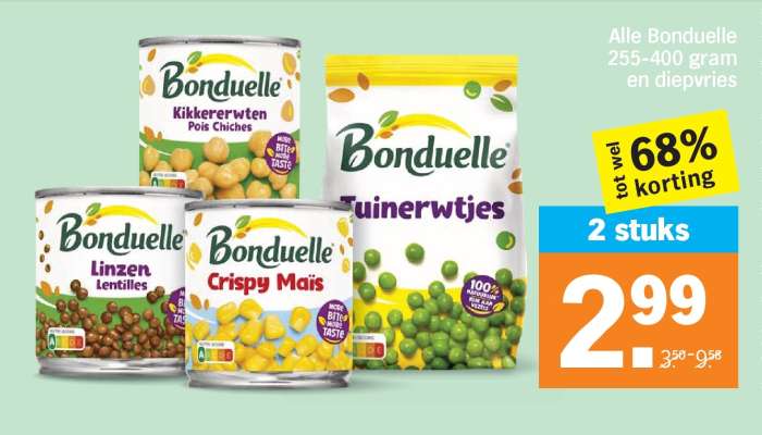 Bonduelle producten