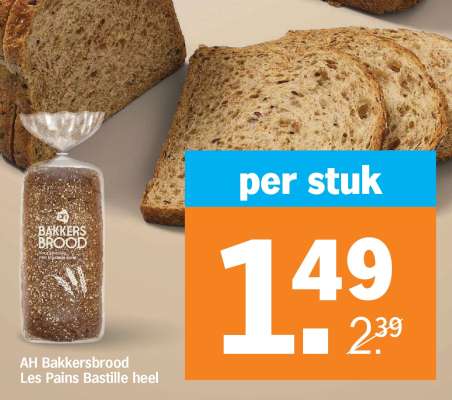 AH Bakkersbrood Les Pains bastille heel