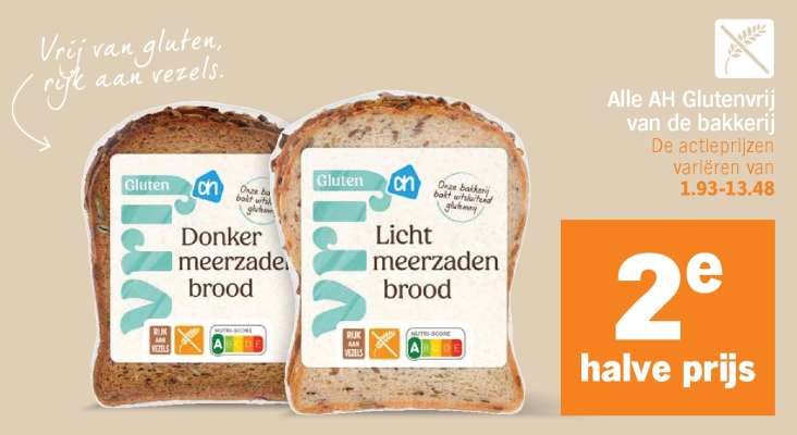 AH Glutenvrij brood