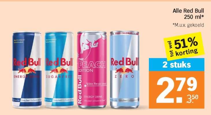 Alle Red Bull 250 ml