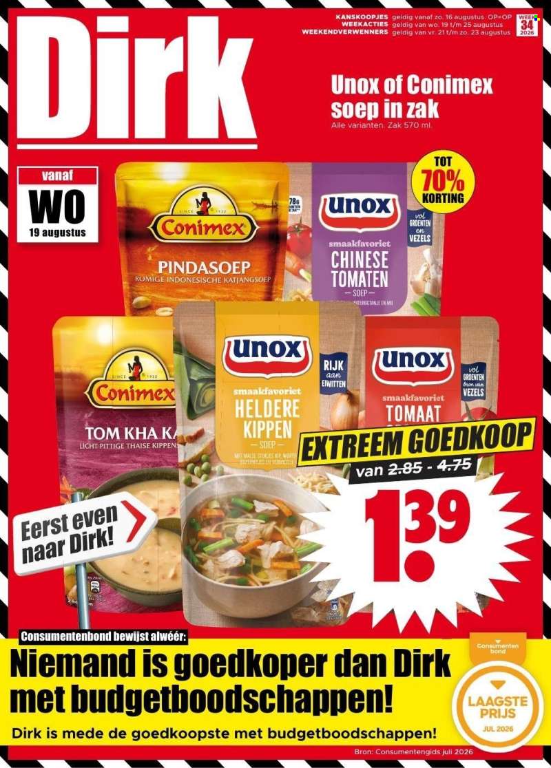Dirk-aanbieding - 19-8-2026 - 25-8-2026.