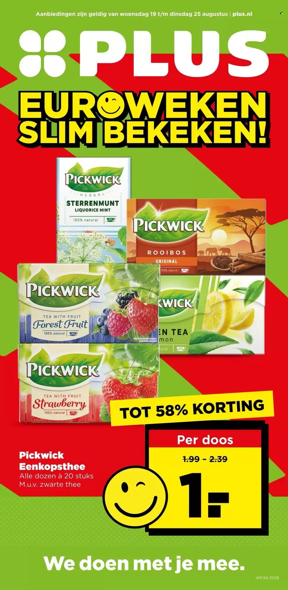 Plus-aanbieding - 19-8-2026 - 25-8-2026. Pagina 1