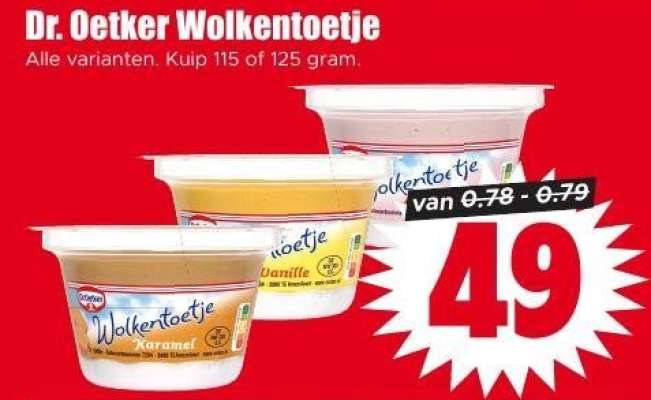 DR. OETKER Wolkentoetje