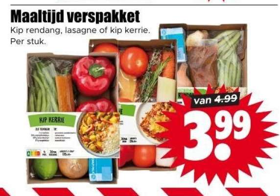 Maaltijd verspakket
