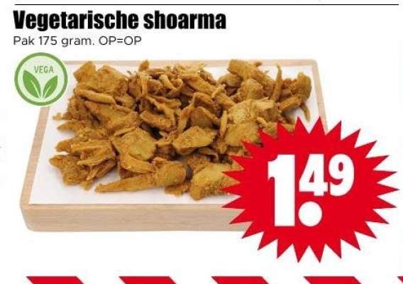 Vegetarische shoarma