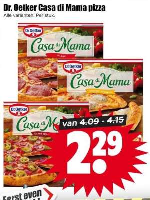 Dr. Oetker Casa di Mama pizza