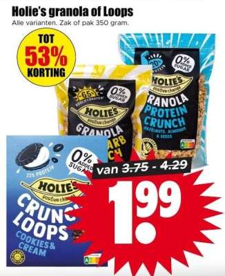 Holie's granola of Loops