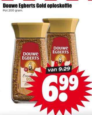 Douwe Egberts Gold oploskoffie