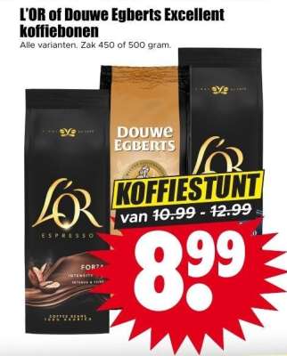 L'OR of Douwe Egberts excellent koffiebonen