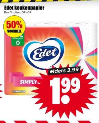 Edet keukenpapier