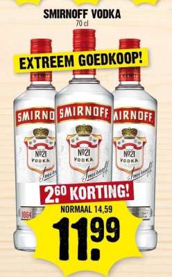 Smirnoff vodka