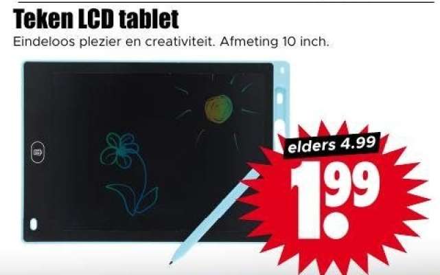 Teken LCD tablet