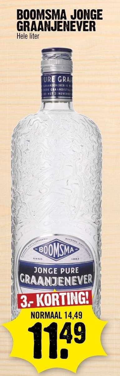 Boomsma Jonge Graanjenever