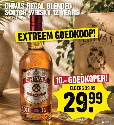 Chivas Regal Blended Scotch Whisky 12 years