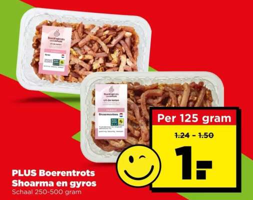 PLUS Boerentrots Shoarma en gyros