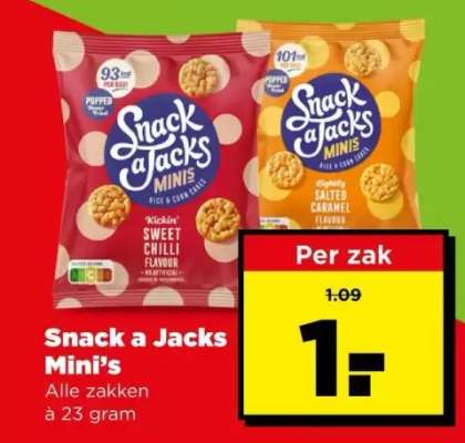 Snack a Jacks Mini's