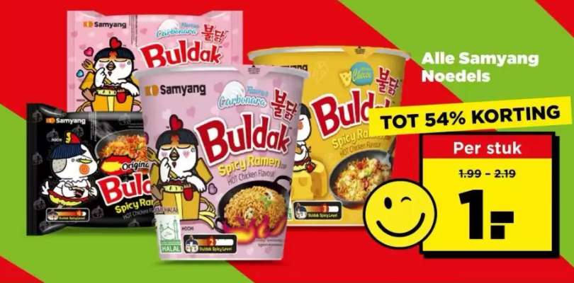 Alle Samyang Noedels