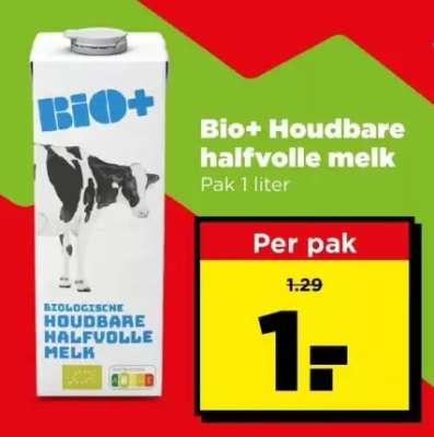 BIO Houdbare halfvolle melk