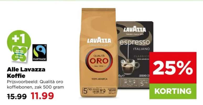 Alle Lavazza Koffie