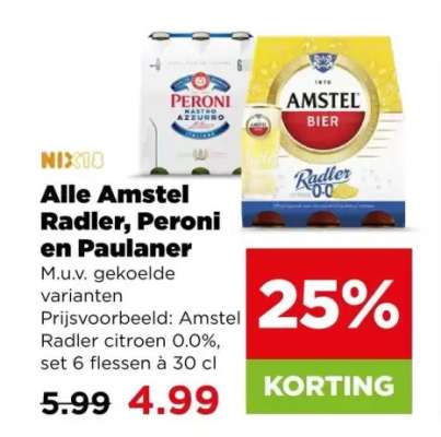 Amstel Radler citroen 0.0%