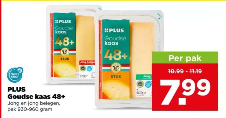 PLUS Goudse kaas 48+