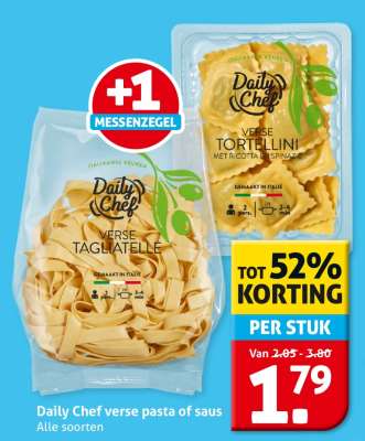 Daily Chef verse pasta of saus