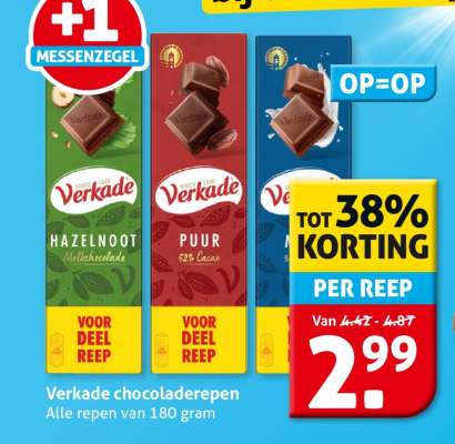 Verkade Chocoladerepen
