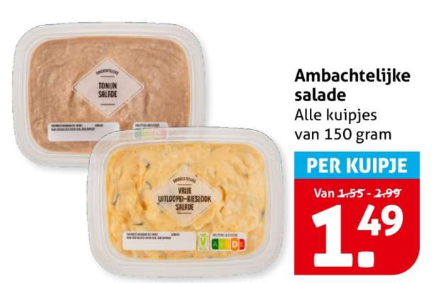 Ambachtelijke salade