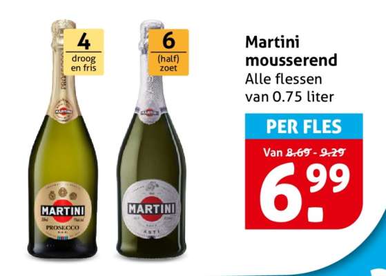 Martini mousserend