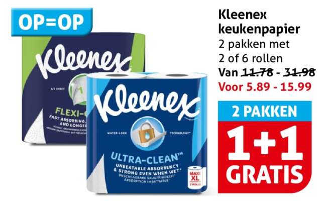 Kleenex keukenpapier