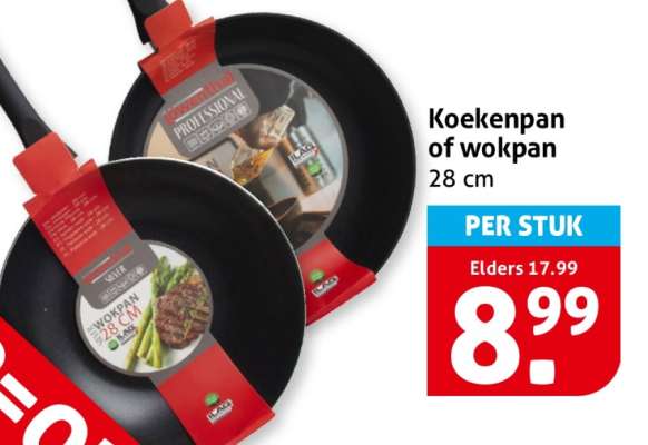 Koekenpan of wokpan