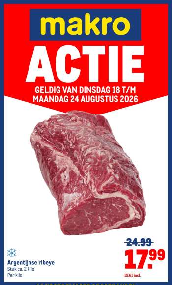 Makro-aanbieding - 18-8-2026 - 24-8-2026.