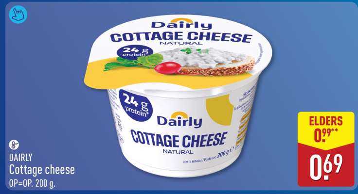 DAIRLY Cottage cheese