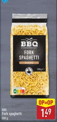BBQ Fork spaghetti